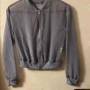 Elegant Gray Women's Jacket